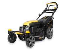 Бензиновая газонокосилка CHAMPION LMZ5130/2 3кВт,привод508мм,65л,25-75мм 1рычаг/6,38,5кг,4в1,4кол/2разб