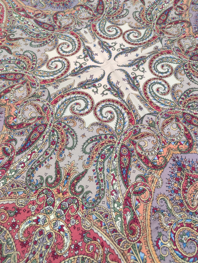 Павловопосадский платок Ночная серенада 1637-1