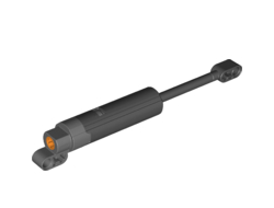 Technic Linear Actuator with Dark Bluish Gray Ends, Type 2, Black (43097c01 / 6368625)