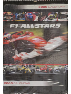 F1 Allstars Calendar 2006, Formula One Calendar 2006