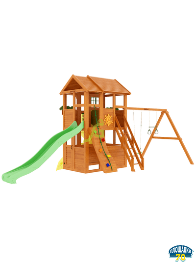 Детская площадка IgraGrad Клубный домик 2 с трубой