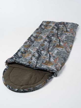 Мешок спальный Аляска цвет Серый Лес ткань Alova	(-17)