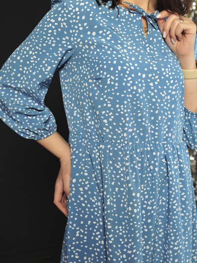 Платье: 644-0224 морская волна