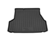 Коврик в багажник пластиковый (черный) для Hyundai Accent (01-10)  (Борт 4см)