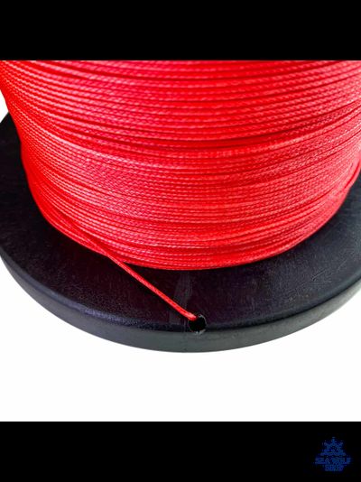 Линь 1.3мм Scorpena высокопрочный UHMW-PE красный, за 1м