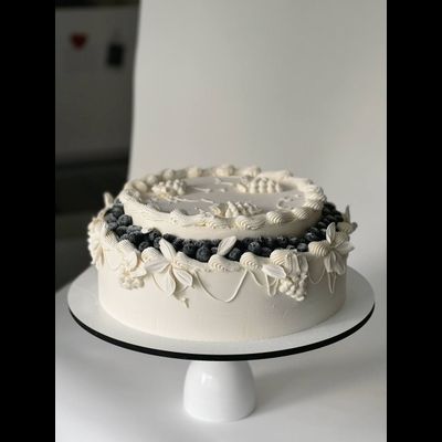 Торт аля блинчик с ягодами голубики (6-9кг)