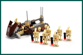 Lego store droid transport