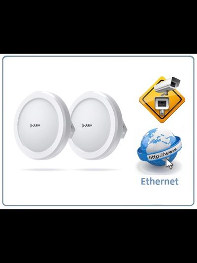 ULNA CPE-609 уличный комплект Wi-Fi моста, максимальная скорость передачи данных 433 Мб/с беспроводной мост Point-to-Point Outdoor на 5 км.