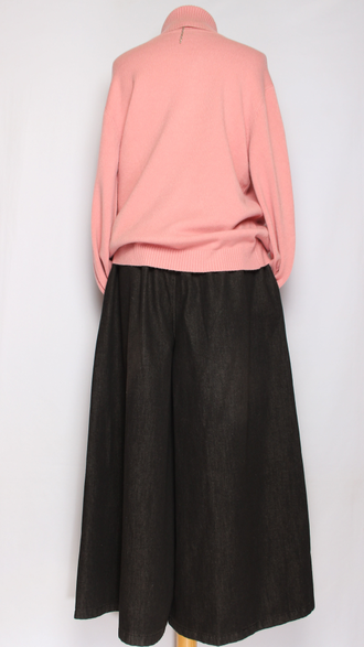 Свитер "Классика три пуговки" розовый, сирень, черный р.46-52