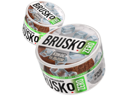 BRUSKO ZERO 50 г. - КОКОС СО ЛЬДОМ