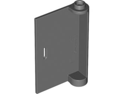Door 1 x 3 x 4 Left - Open Between Top and Bottom Hinge, Dark Bluish Gray (58381 / 6324004)