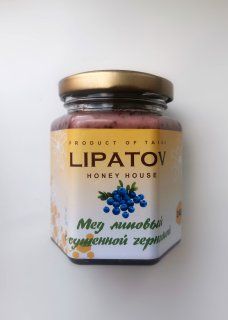 Крем мёд Приморский с черникой 200 мл