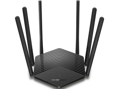 Wi-Fi роутер Mercusys MR1900G, AC1900 Черный