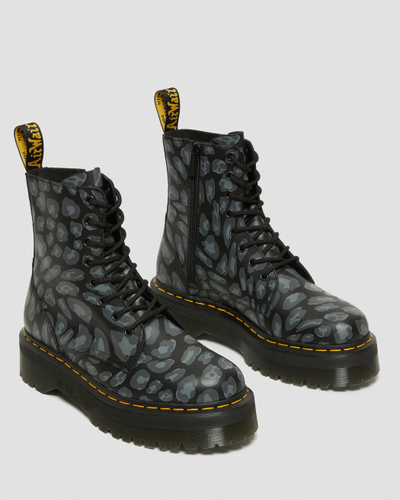 Doc martens printed boots best sale