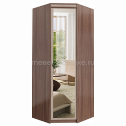 ШМ633 Шкаф Карина угловой с зеркалом. Размер: 890х2200х890.