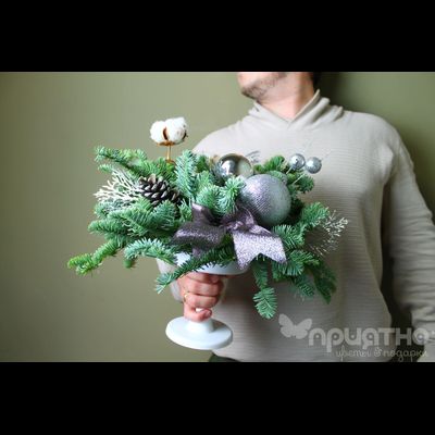 Новогодняя композиция № 1115