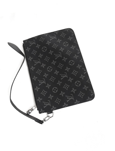 (АРТИКУЛ: 9291/1 ) СУМКА ЖЕНСКАЯ, БОЛЬШАЯ (XXL) , КАНВАС, ЧЕРНАЯ С СЕРЫМ РИСУНКОМ, С КОСМЕТИЧКОЙ