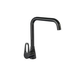 Смеситель глян. MG007Q04 (черн.) Marrbaxx