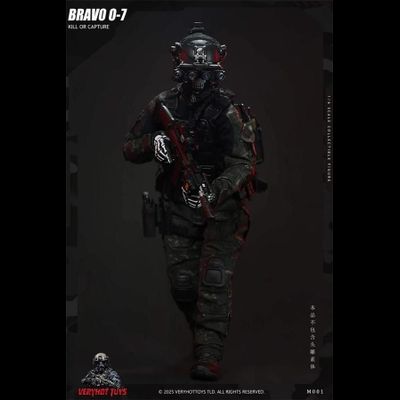 ПРЕДЗАКАЗ - Саймон "Гоуст" Райли (Ghost, CoD Modern Warfare)  - Коллекционная ФИГУРКА 1/6 scale BRAVO 0-7 KILL OR CAPTURE (M001) - VERYHOTTOYS ?ЦЕНА: 17600 РУБ.?