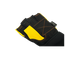 Перчатки для фитнеса STARFIT SU-121, черные/желтые