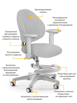Детское кресло ErgoKids Mio