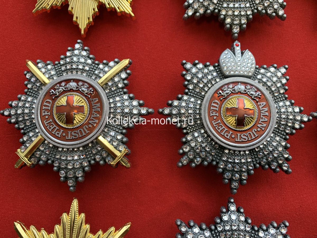 Полная коллекция полноразмерных звезд орденов Российской Империи - 40 ...
