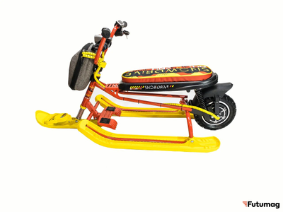 Электрический снегокат NIKA Желтый