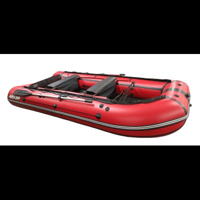 Моторная лодка ДИКИЙ 380 НДНД красный