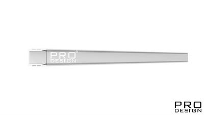 Декоративный стеновой профиль Pro Design 536 Белый