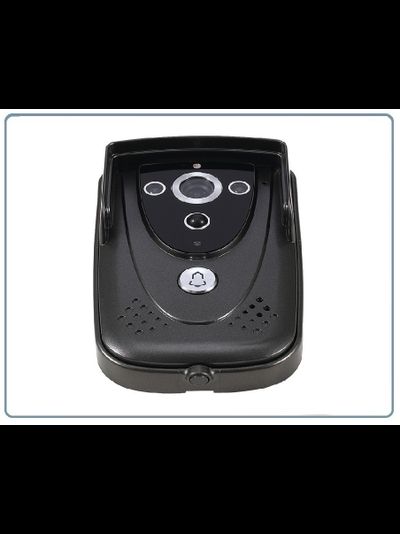 WiFi/LAN/СИМ вызывная панель видеодомофона, интерком связь с активным подавлением шума, открытие замка через мобильное приложение, HD. до - 10 град.С.