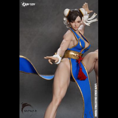 Чун Ли (серия Street Fighter) - Коллекционная ФИГУРКА 1/6 Fighting Goddess 2.0 (P023B) - PLAY TOY