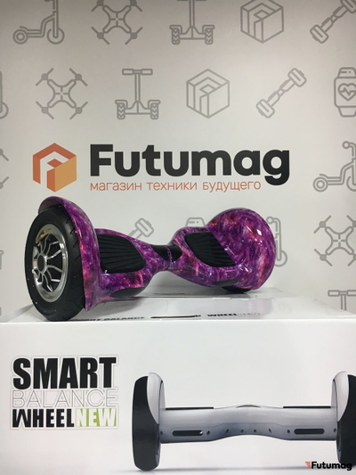 Гироскутер Smart Balance SUV 10 дюймов Розовый Космос