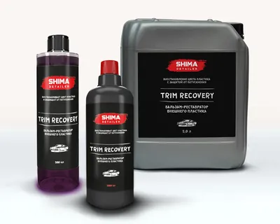SHIMA DETAILER "TRIM RECOVERY"Бальзам-реставратор внешнего пластика