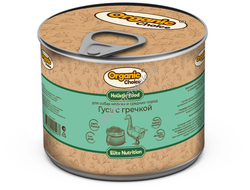 Organic Сhoice 240 г консервы для собак мелких и средних пород гусь с гречкой