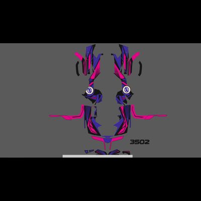 CF MOTO X10 №3502 розовый