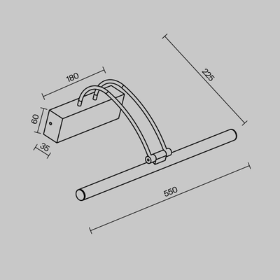 Подсветка Finelli, MIR004WL-L12B