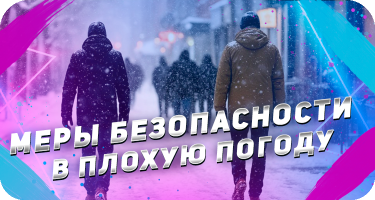 Как обезопасить себя в снегопад и метель