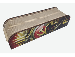 Стопки стеклянные с рисунком НАБОР