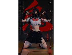 ПРЕДЗАКАЗ - Японская школьница-демон Юми - Коллекционная ФИГУРКА 1/6 scale Onihime Part 2 Yumi Souki (GD97011A) - GDTOYS  ?ЦЕНА: 23200 РУБ.?