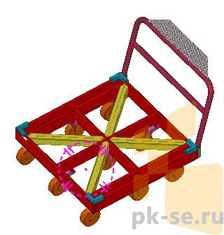 Телега большегрузная