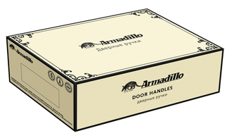 Ручка раздельная Armadillo (Армадилло) Bella CL2-AS-9 Античное серебро