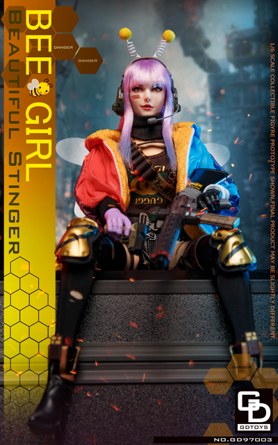Пчелка, девушка-стрелок - КОЛЛЕКЦИОННАЯ ФИГУРКА 1/6 scale END BEE GIRL (GD97003) - GDTOYS