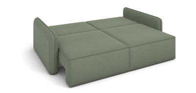 ДВУСПАЛЬНЫЙ КОМПАКТНЫЙ ПРУЖИННЫЙ ДИВАН-КРОВАТЬ ЛОФТ, ЭКО КАРКАС ДЕРЕВО С МЕХАНИЗМОМ ЕВРОКНИЖКА