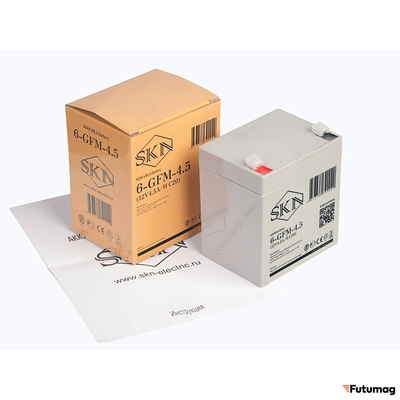Аккумулятор для ИБП SKN 6-GFM-4.5 (12V4.5Ah C20)
