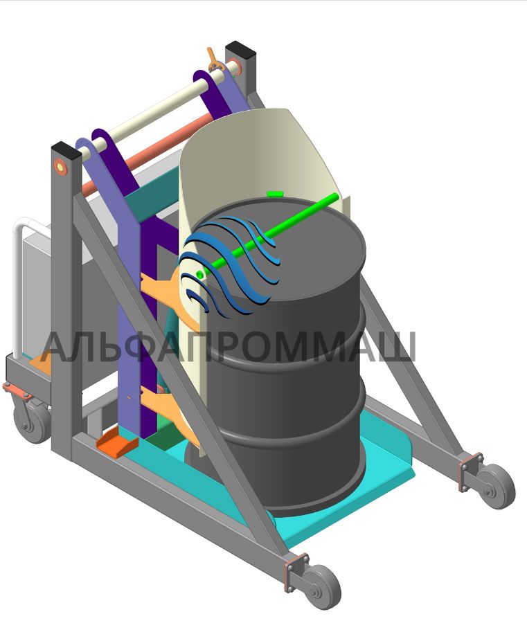 Опрокидыватель бочек