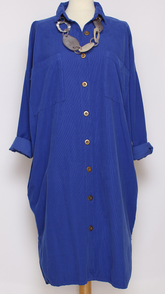 Платье-рубашка Бохо "Вельвет " хаки, сиреневое, морск.волна, синие, бежевое, шоколад