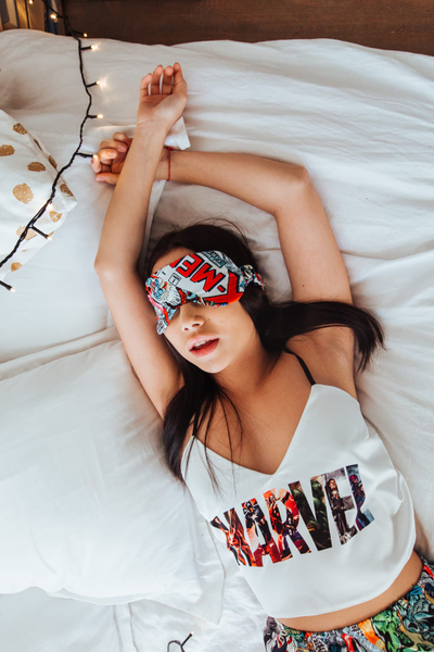 Шелковая пижама "Marvel Bright"