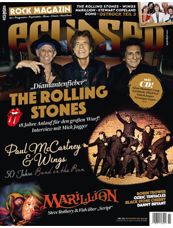 Eclipsed Magazine Issue 255 November 2023 The Rolling Stones, Marillion, Paul McCartney, Wings Insid