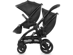 Прогулочный блок для второго ребенка Egg Tandem Seat Jurassic Black & Black Chassis