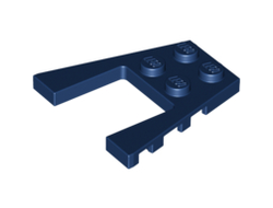 Wedge, Plate 4 x 4, Dark Blue (43719 / 6102890 / 6275408)